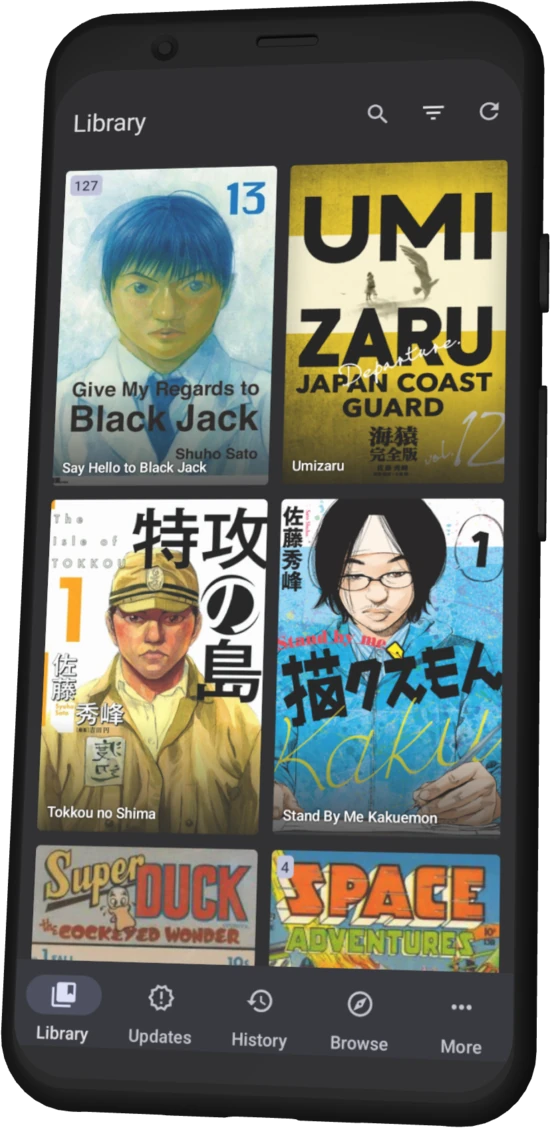 Nekori Library Tab Dark